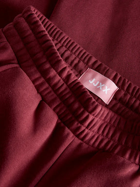 JJXX DONNA PANTALONE TUTA A PALAZZO BORDEAUX