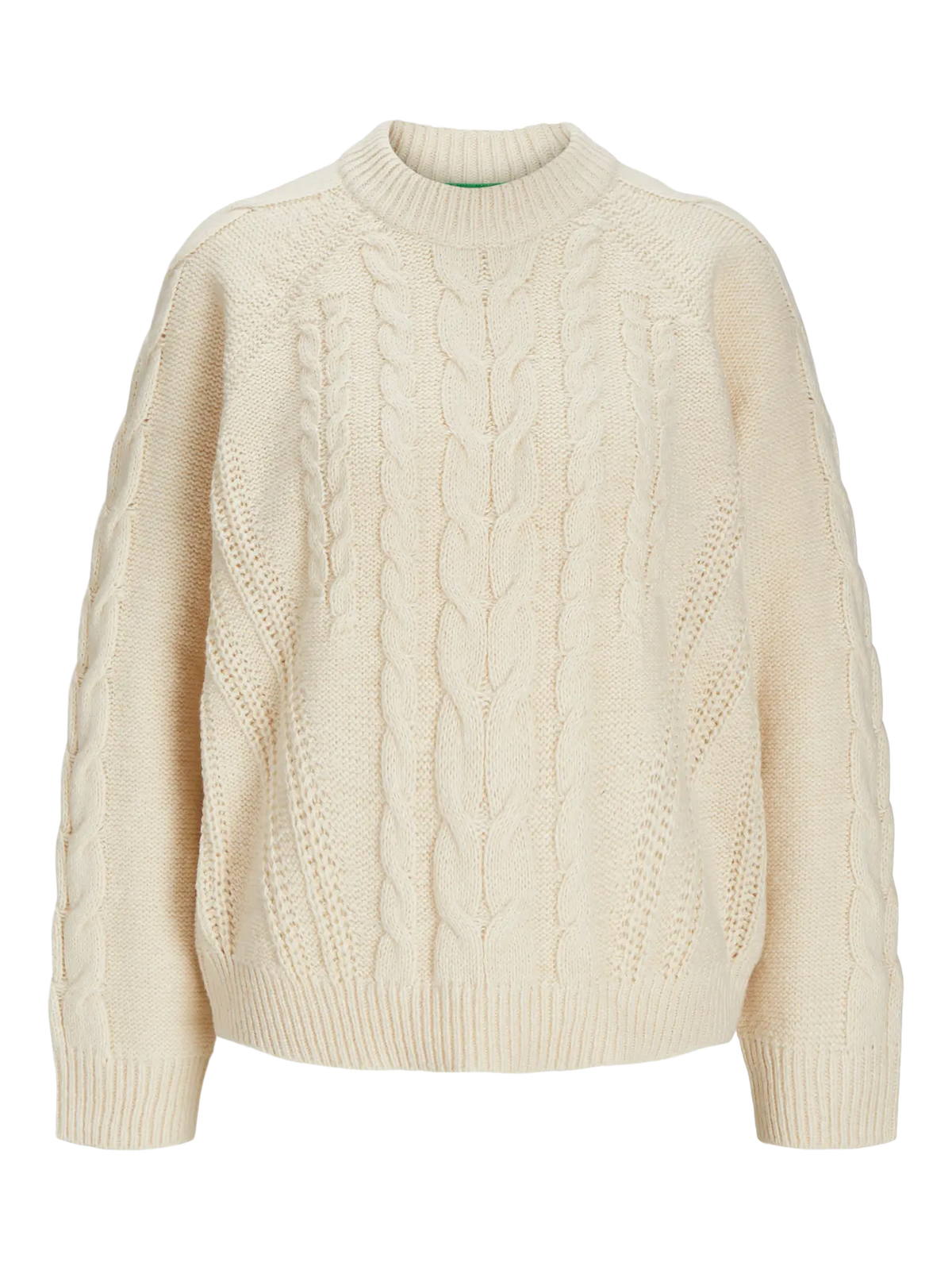 JJXX DONNA MAGLIONE TRECCIA BEIGE