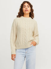 JJXX DONNA MAGLIONE TRECCIA BEIGE