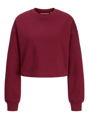 JJXX DONNA FELPA BORDEAUX CORTA