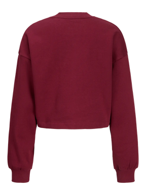 JJXX DONNA FELPA BORDEAUX CORTA