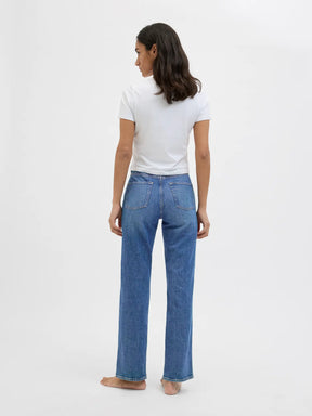 JJXX DONNA JEANS SLIME STRAIGHT MID WAIST