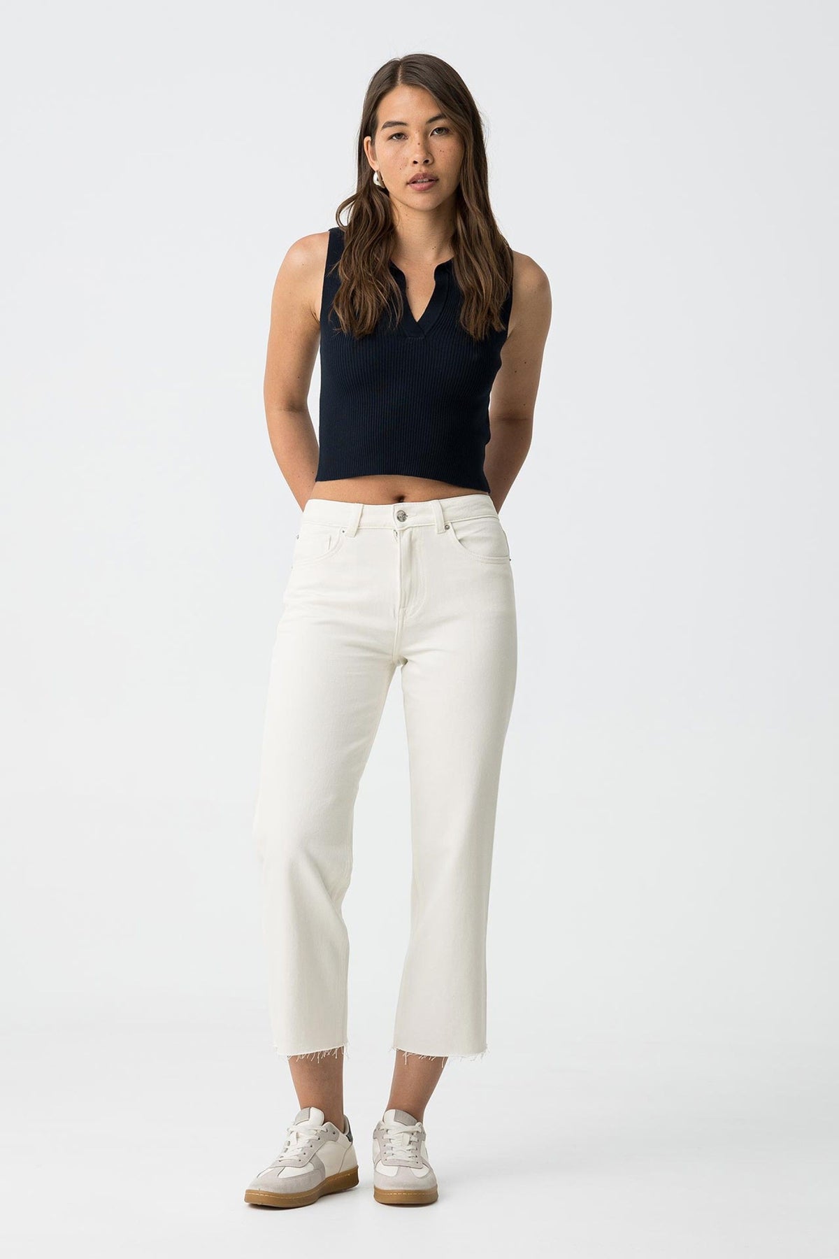 TIFFOSI DONNA JEANS SOLANGE_8 PANNA