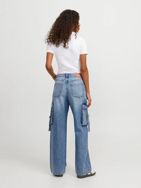 JJXX DONNA JEANS TOKYO WIDE CARGO BLU