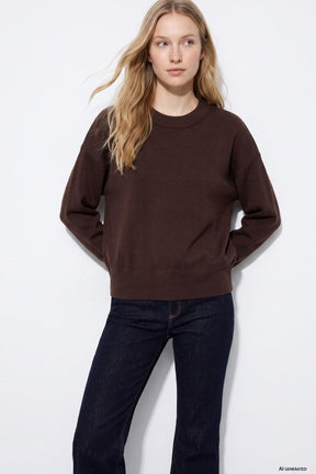 Tiffosi Unforgiven_1 Maglioncino Marrone Donna AW26