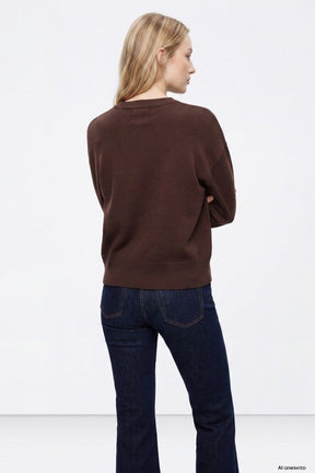 Tiffosi Unforgiven_1 Maglioncino Marrone Donna AW26