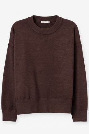 Tiffosi Unforgiven_1 Maglioncino Marrone Donna AW26