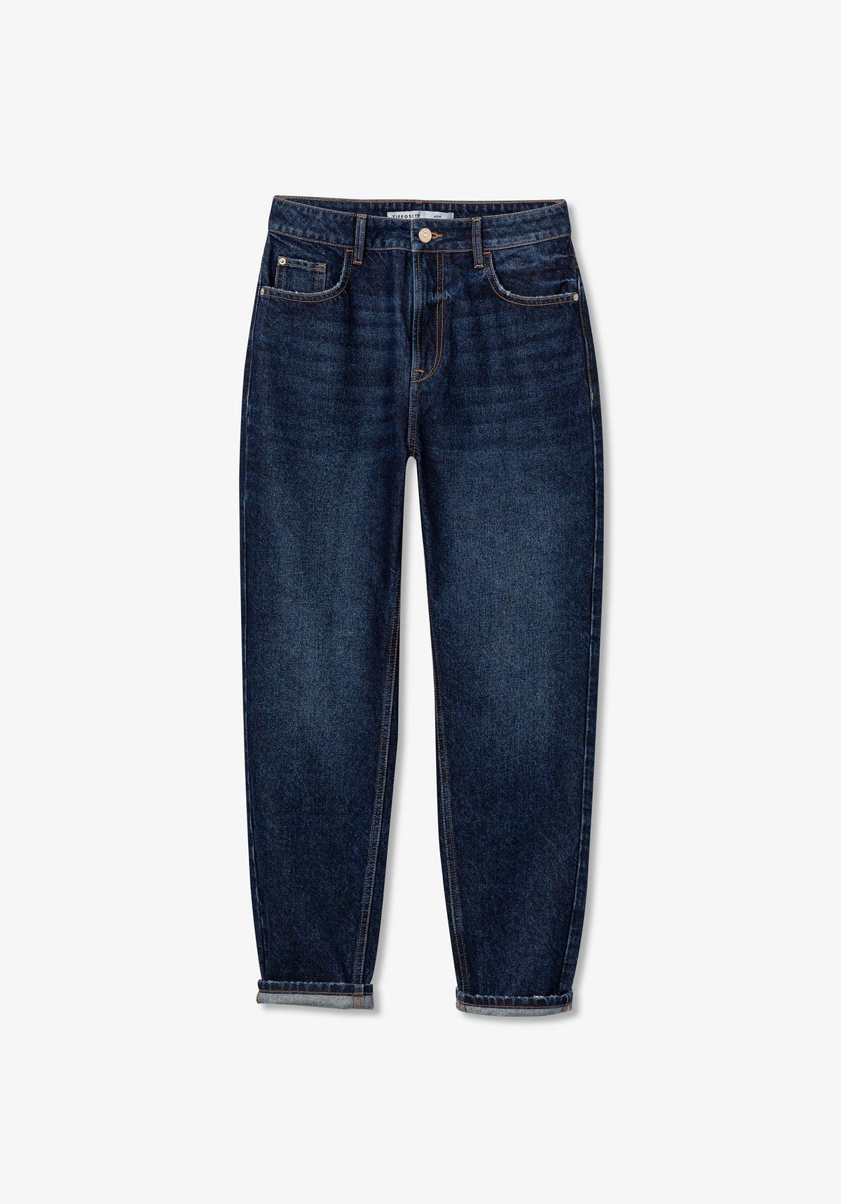 TIFFOSI DONNA JEANS MOM_122 BLU SCURO