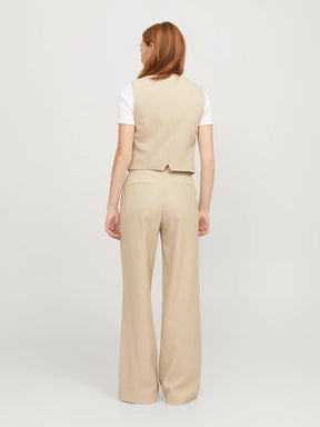 JJXX DONNA JXELLIS BEIGE STRUCTURED PANT