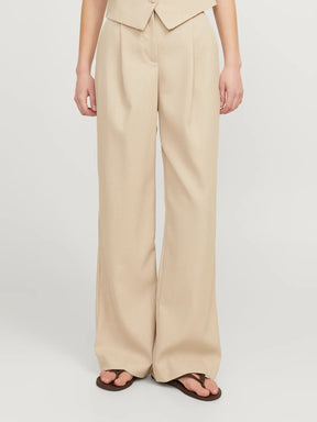 JJXX DONNA JXELLIS BEIGE STRUCTURED PANT