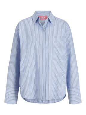 JJXX DONNA JXCARO CAMICIA CELESTE/BIANCO