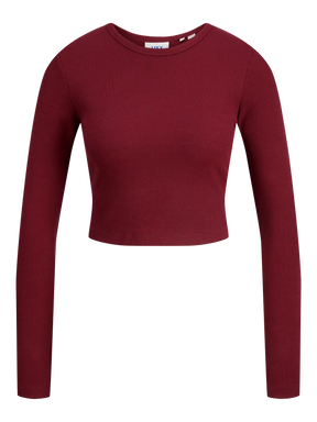 JJXX DONNA JXFELINE BORDEAUX MANICHE LUNGHE A COSTINE