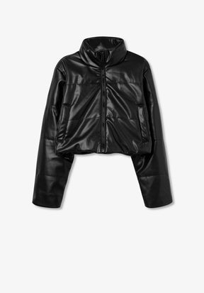 TIFFOSI GIRL ALFA_1 NERO GIUBBOTTO CROP