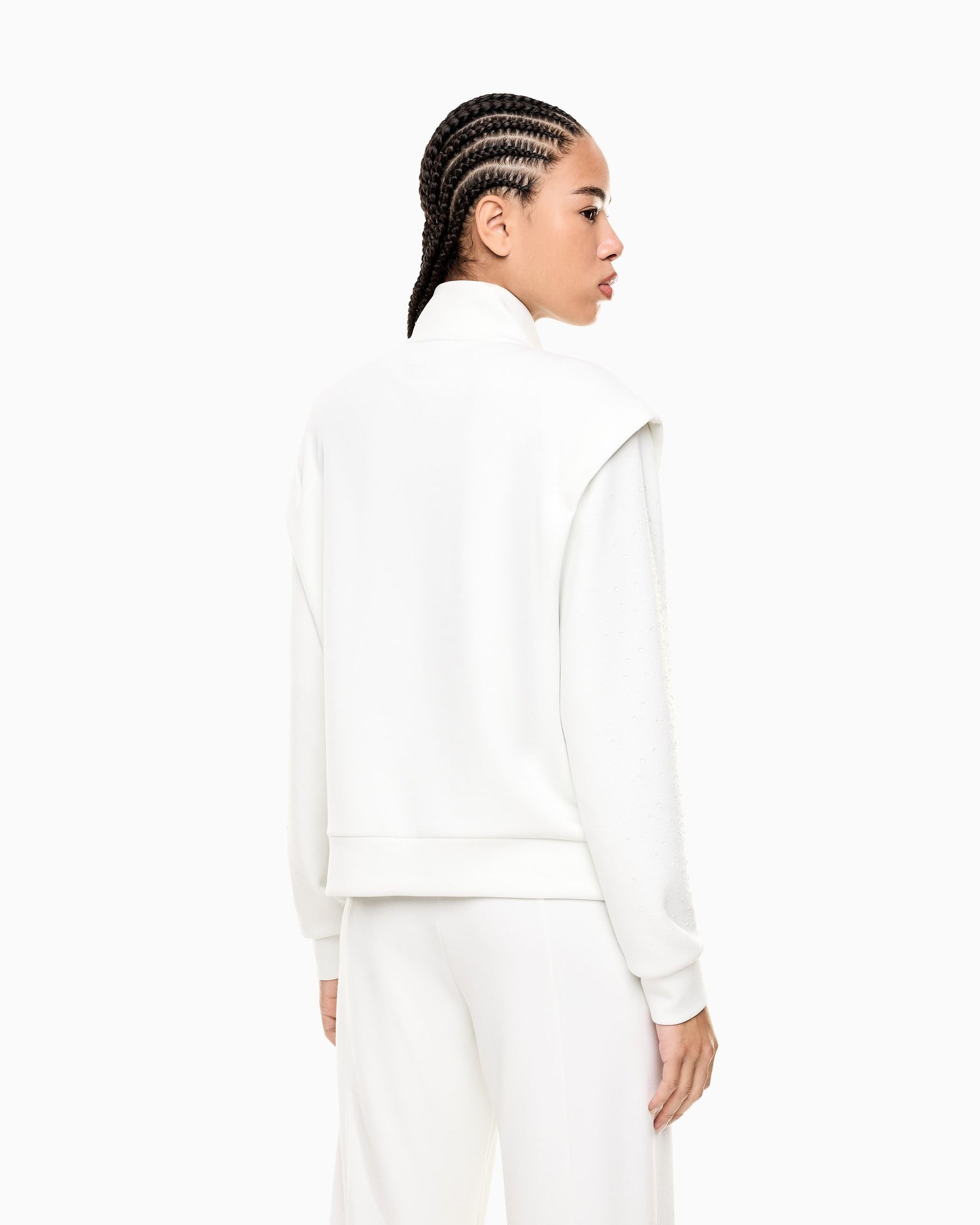 EMPORIO ARMANI TUTA BIANCA A PALAZZO DONNA