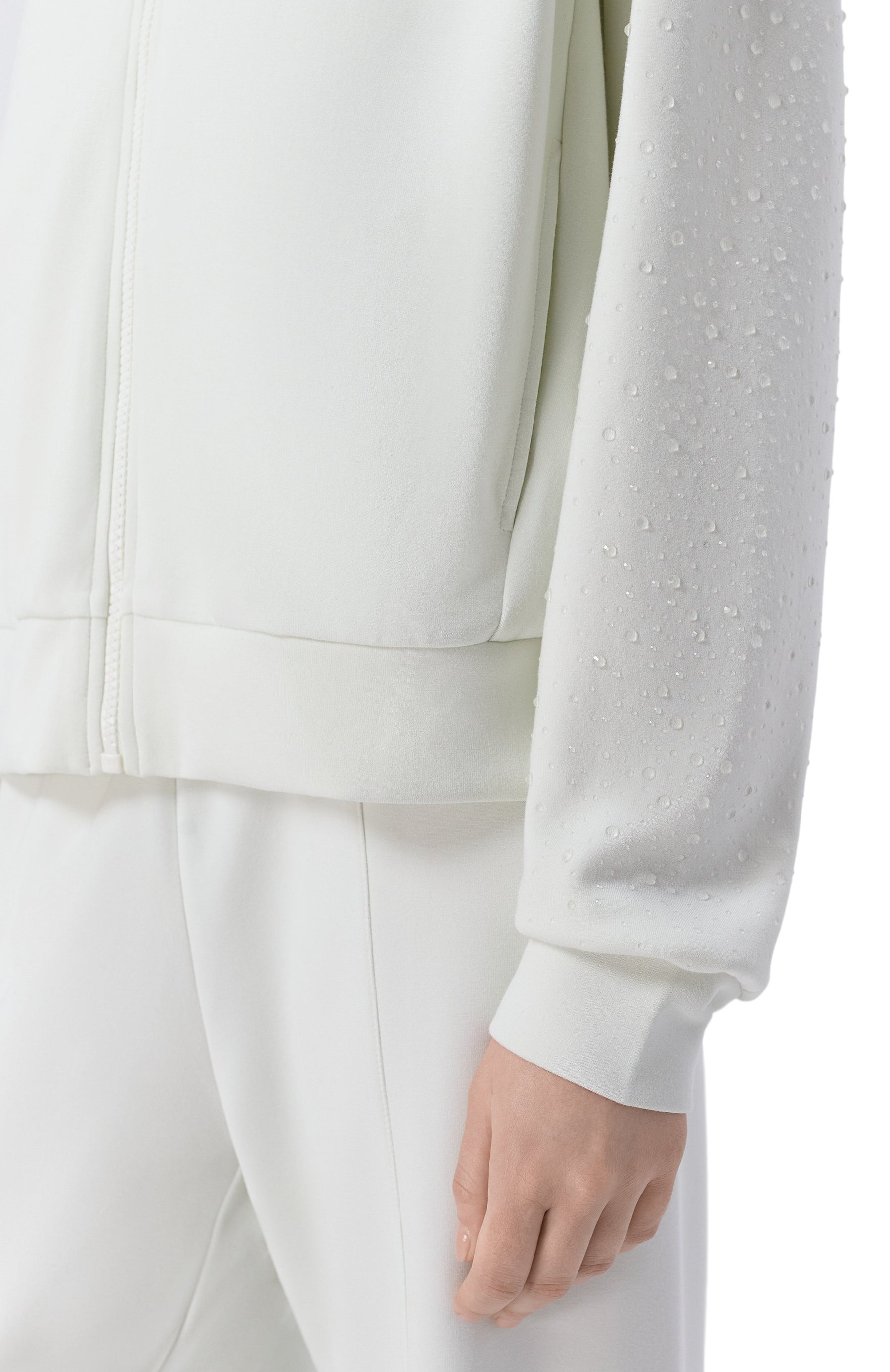 EMPORIO ARMANI TUTA BIANCA A PALAZZO DONNA