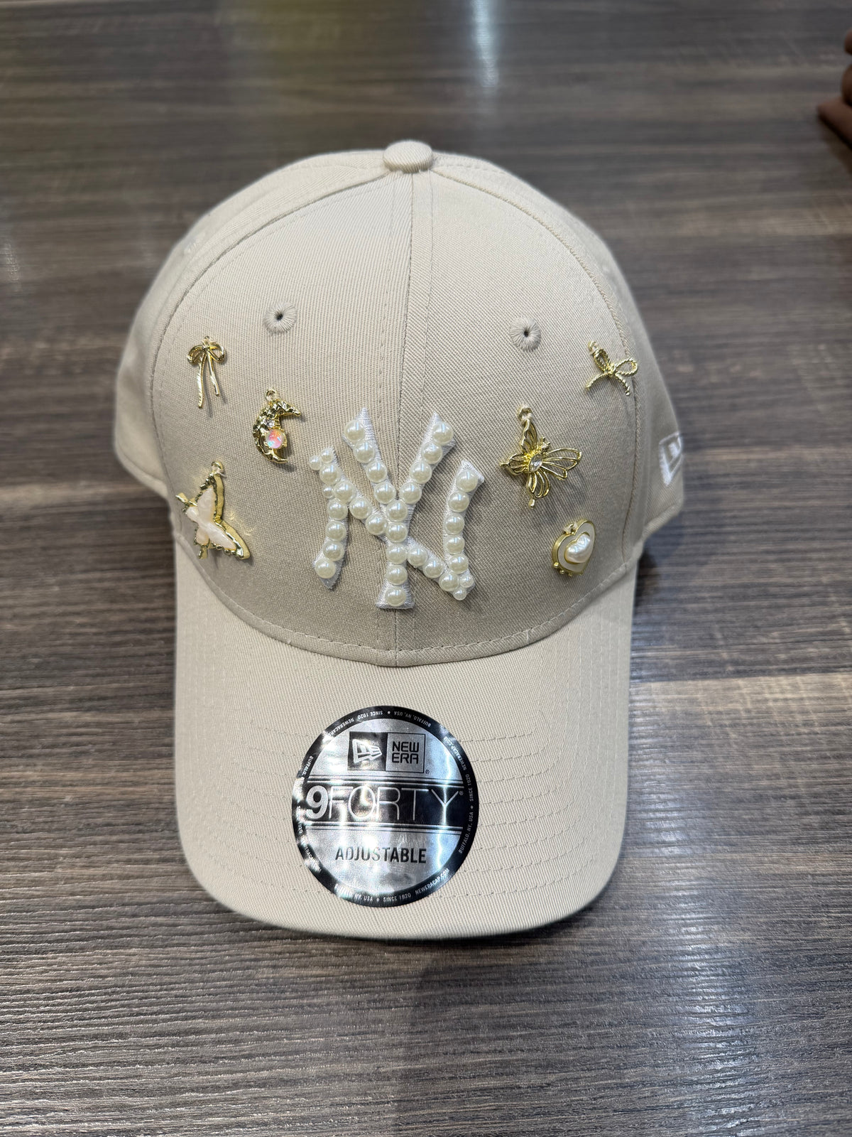 NEW ERA LA CUSTOM PANNA LOGO CON PERLE DONNA