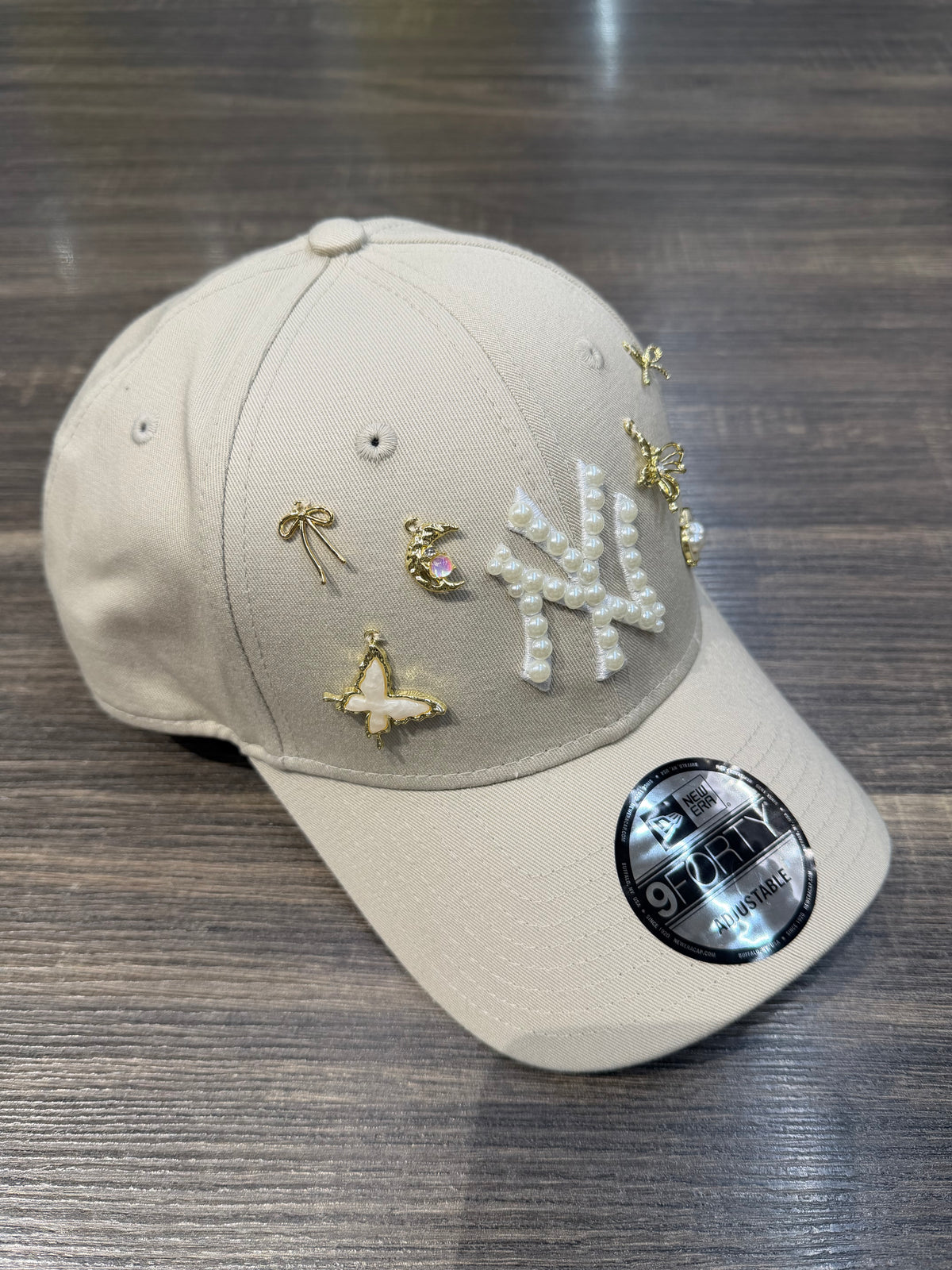 NEW ERA LA CUSTOM PANNA LOGO CON PERLE DONNA