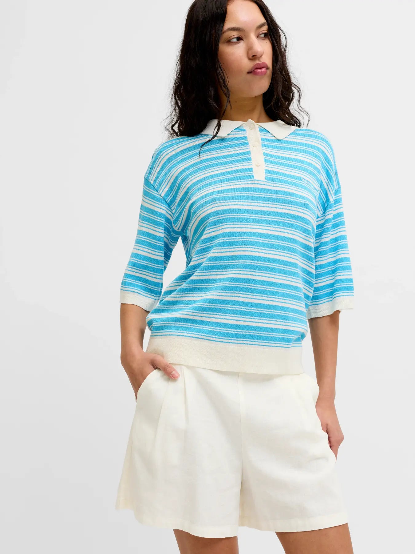 JJXX JXALMIRA  PANTALONCINO PANNA SS26