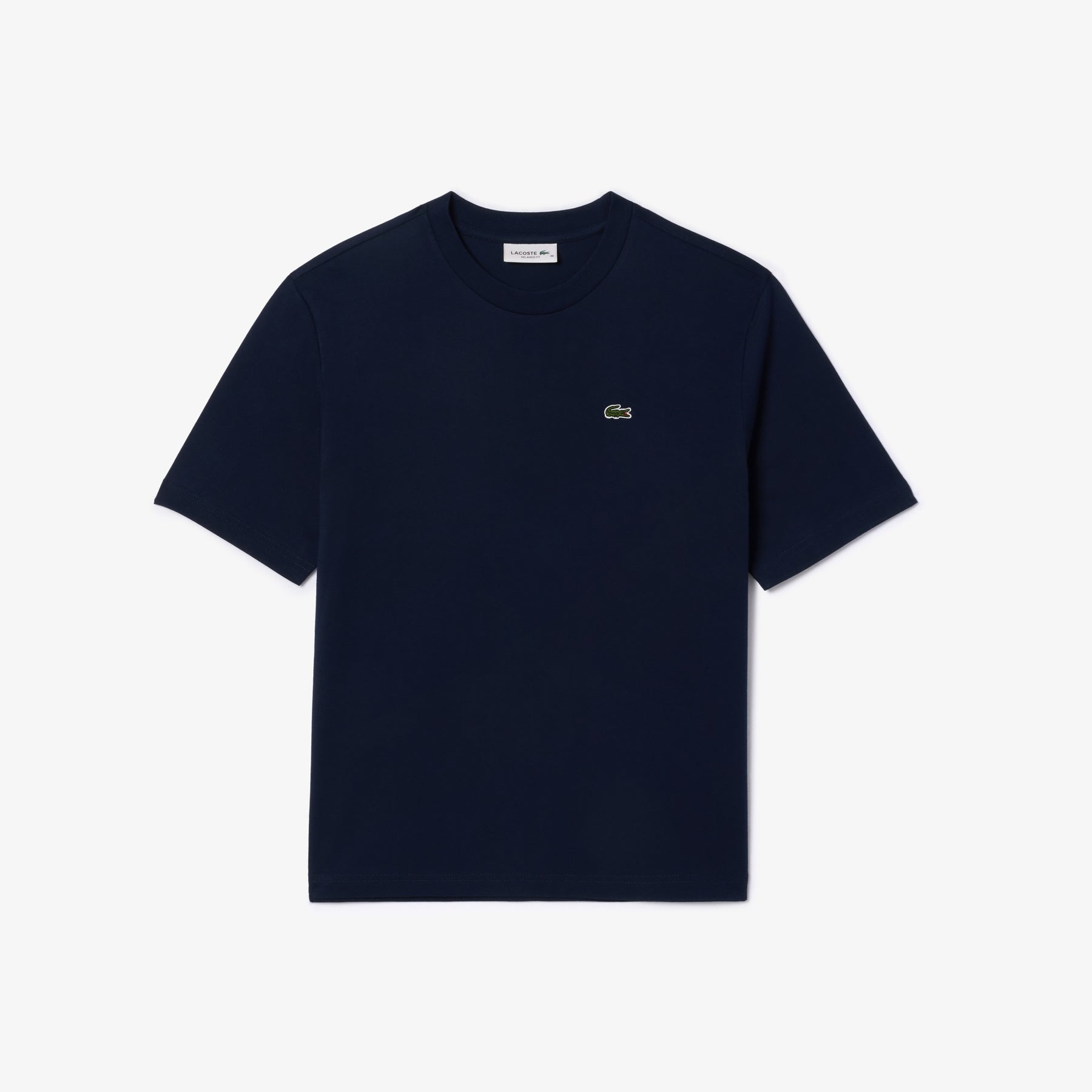 LACOSTE T-Shirt Basic Donna Blu
