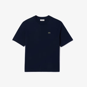 LACOSTE T-Shirt Basic Donna Blu