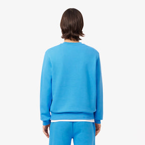 LACOSTE Felpa Girocollo Azzurra