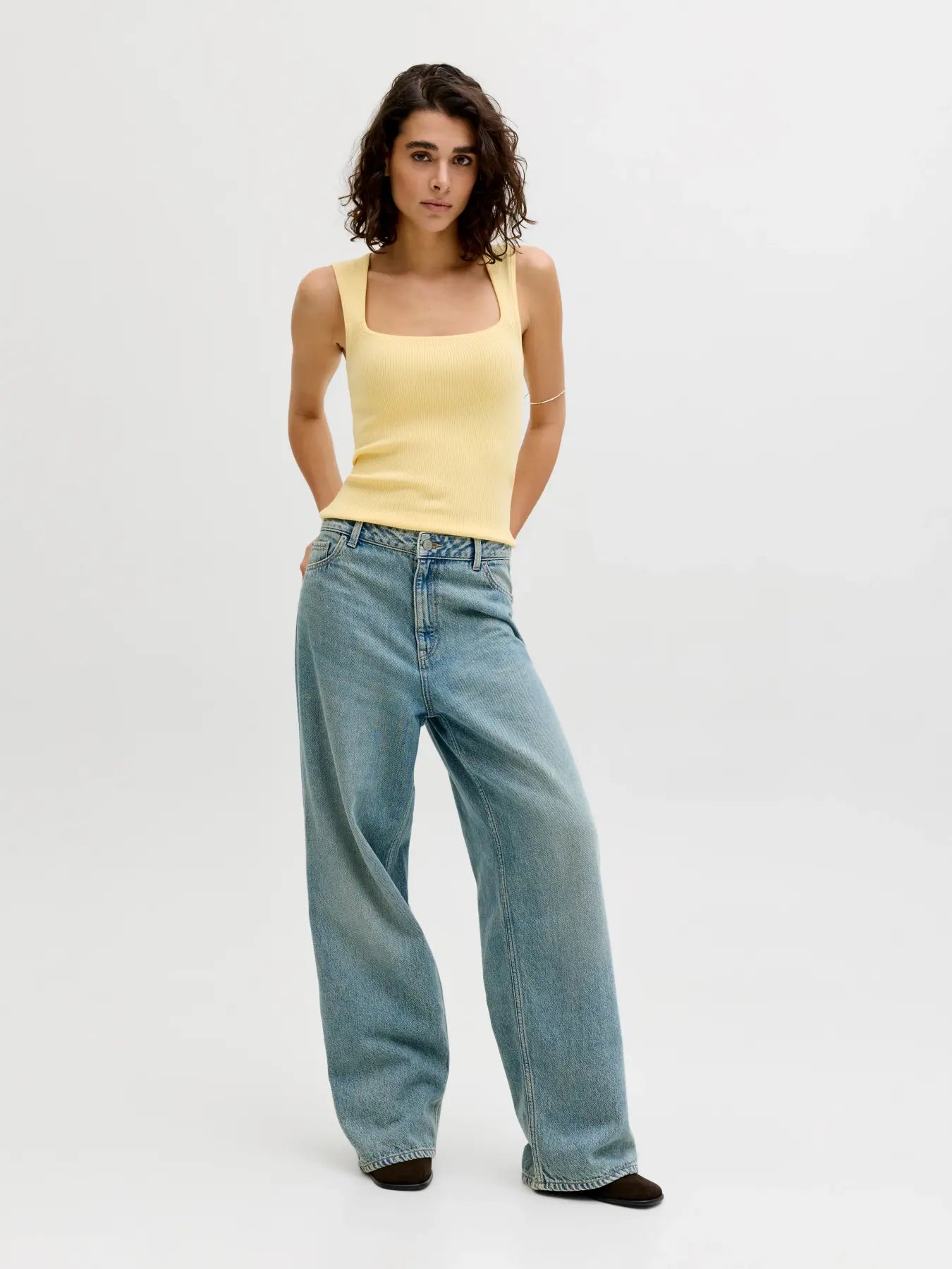JJXX JXPOSIE CANOTTA GIALLA DONNA SS26