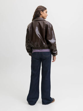 JXJODY JACKET DI PELLE MARRONE