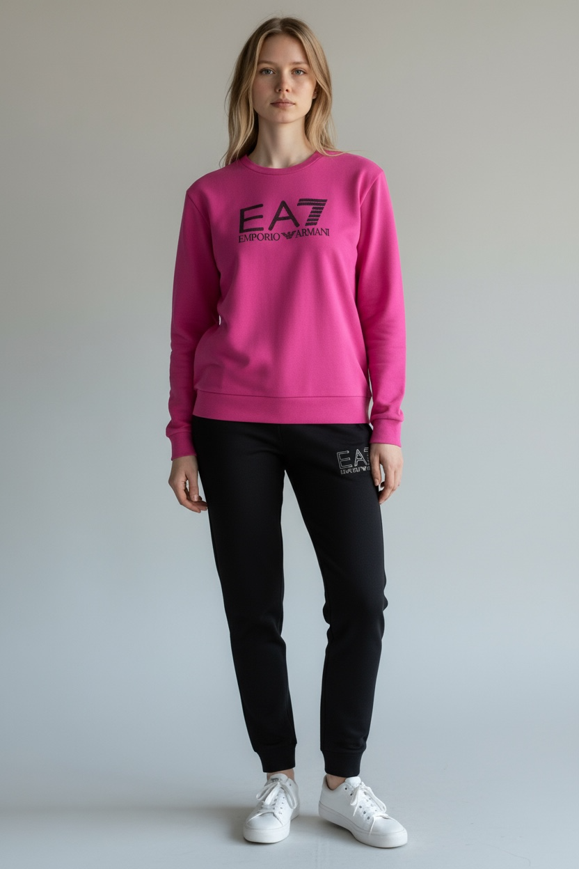 TUTA ARMANI FUXIA/NERO DONNA