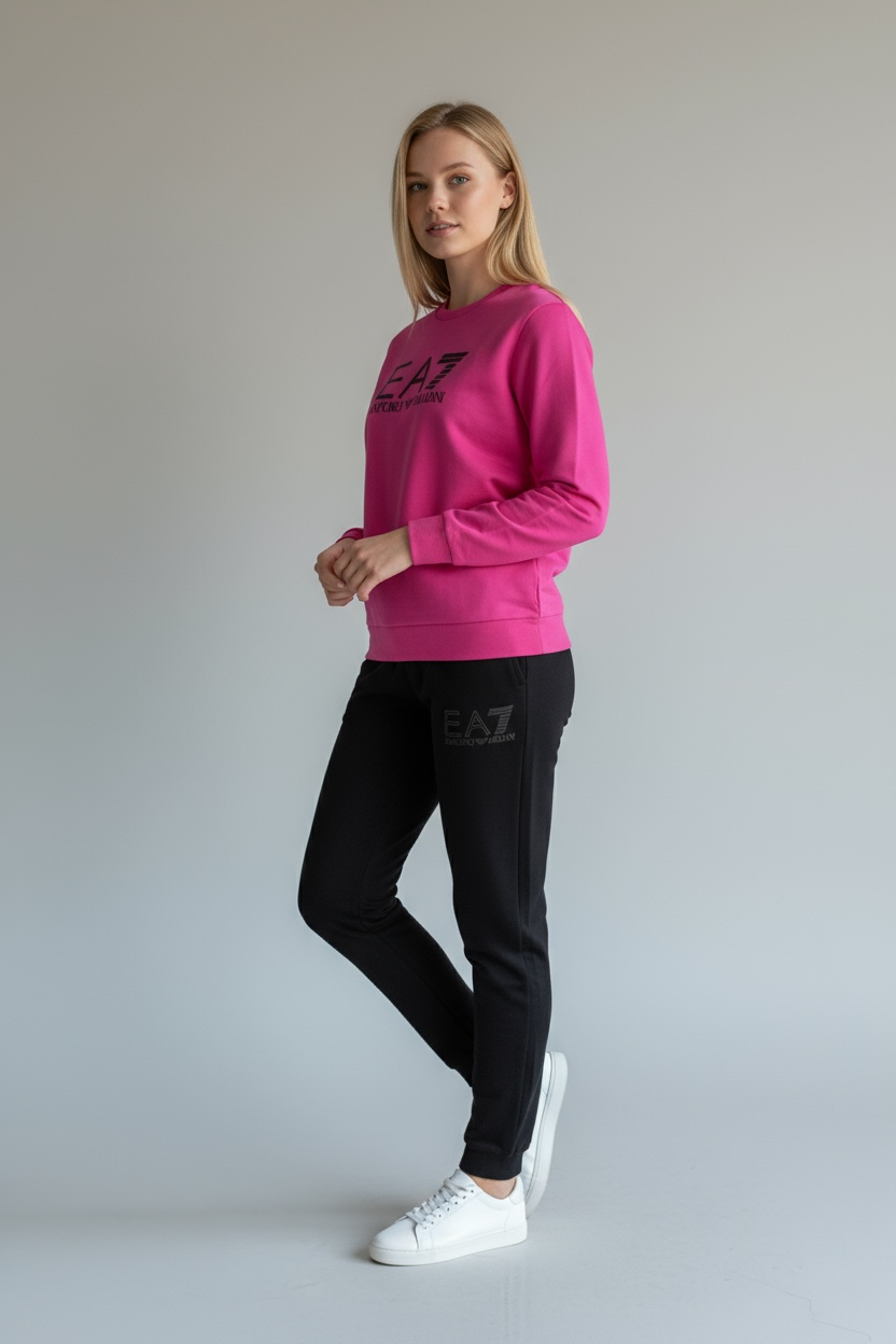 TUTA ARMANI FUXIA/NERO DONNA