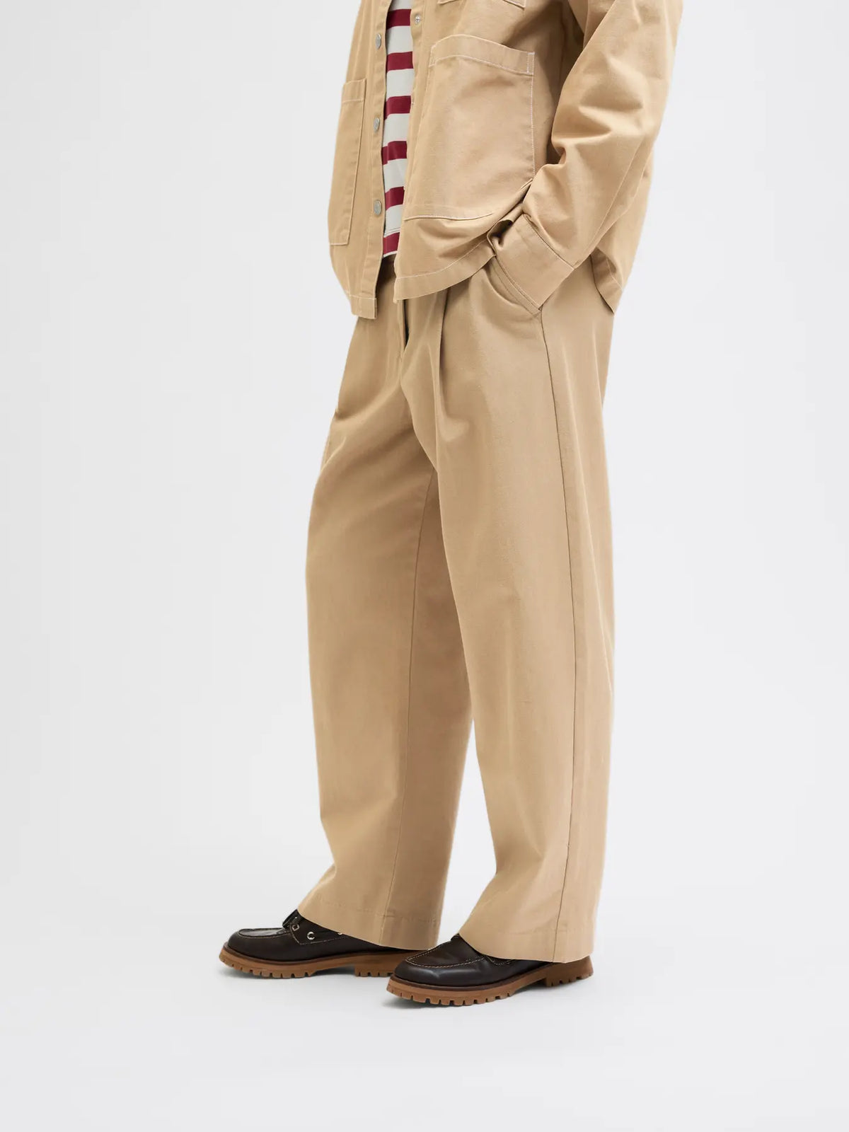 JJXX DONNA JXMADDY BARREL PANT CAMMELLO