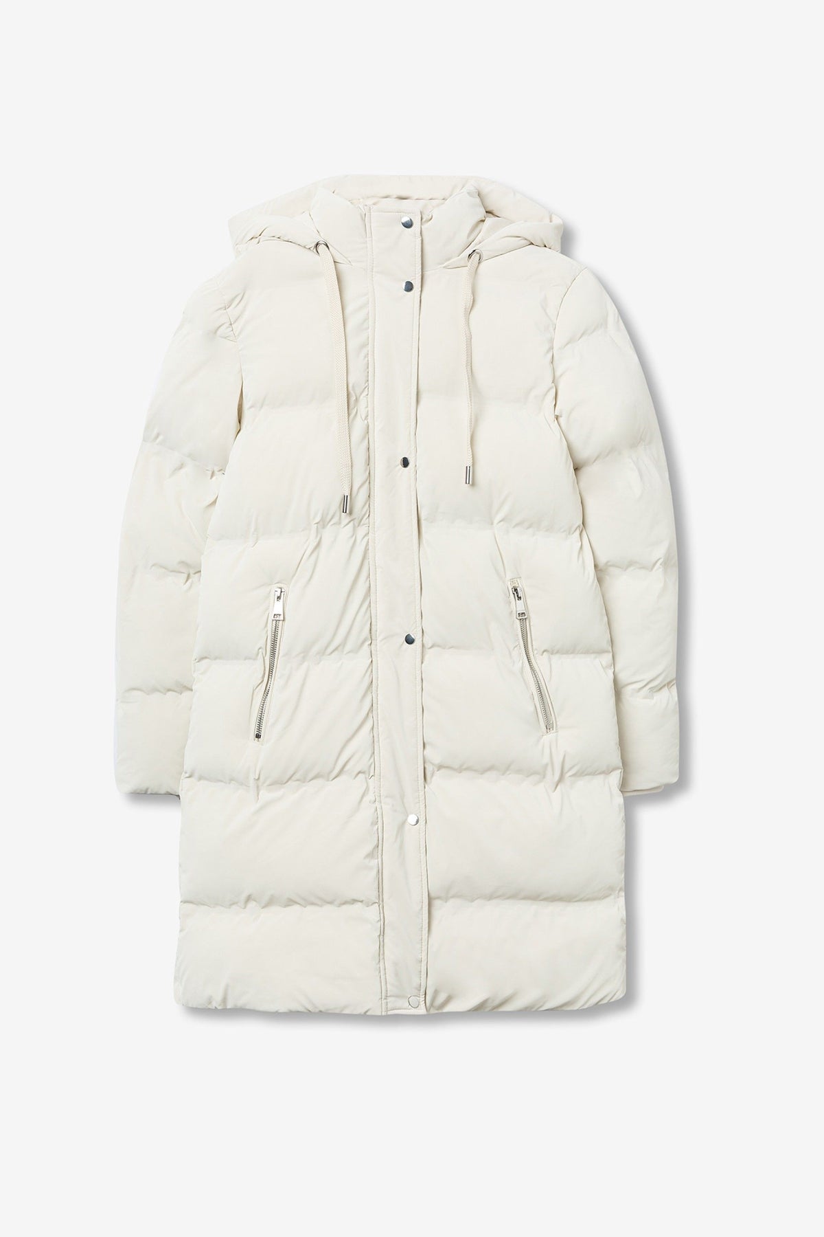 TIFFOSI DONNA CRANK BIANCO GIUBBOTTO LUNGO