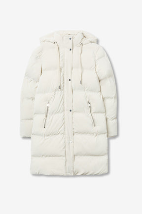 TIFFOSI DONNA CRANK BIANCO GIUBBOTTO LUNGO