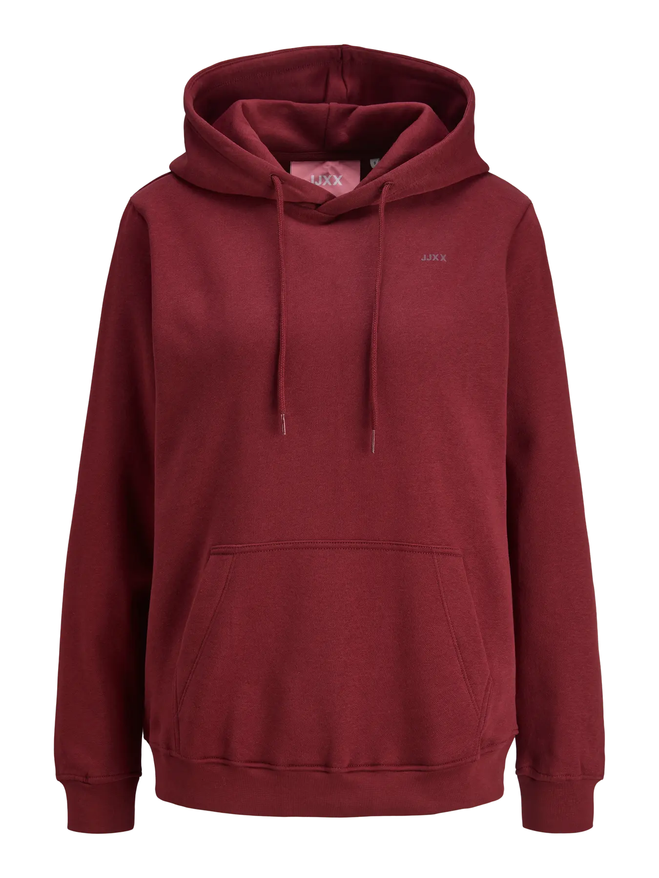 JJXX JXABBIE FELPA BORDEAUX CON CAPPUCCIO