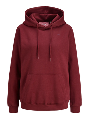 JJXX JXABBIE FELPA BORDEAUX CON CAPPUCCIO