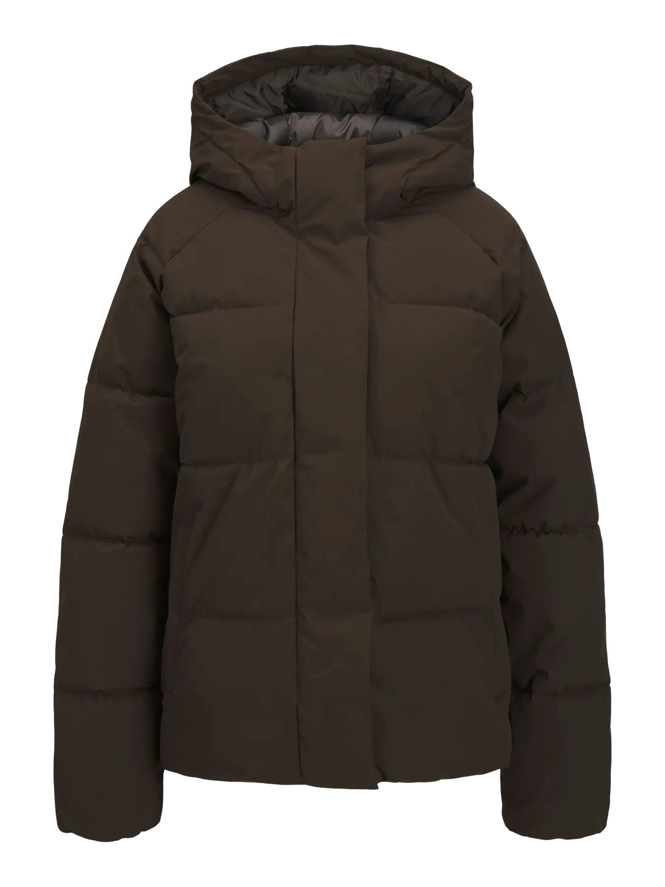 JJXX JXGLOBAL MARRONE GIUBBOTTO CON CAPPUCCIO