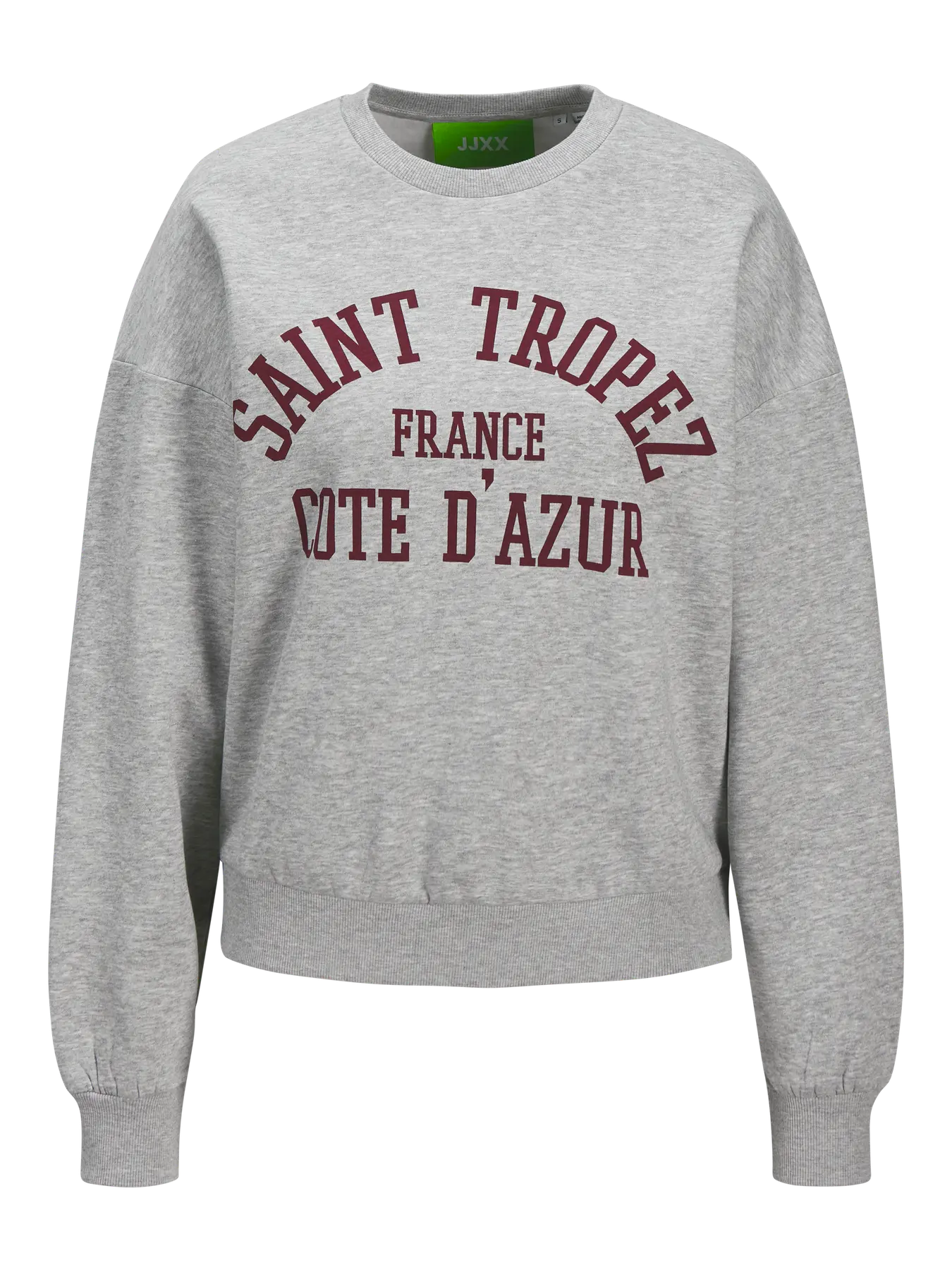 JJXX JXMERLE GRIGIA FELPA GIROCOLLO