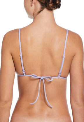 NIKE Costume Donna Triangolo con Laccetti Lilla