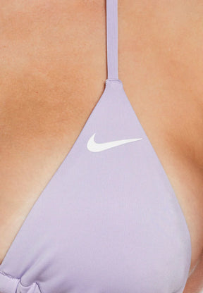 NIKE Costume Donna Triangolo con Laccetti Lilla