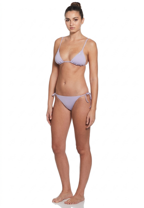 NIKE Costume Donna Triangolo con Laccetti Lilla