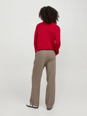 JXMARY PANTALONE CLASSICO CON PIEGA SALVIA