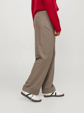 JXMARY PANTALONE CLASSICO CON PIEGA SALVIA