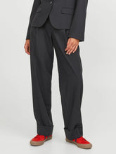 JXMARY PANTALONE CLASSICO CON PIEGA NERO