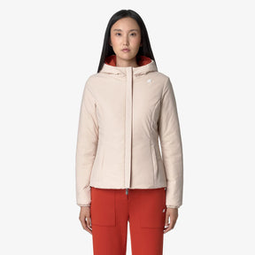 K-WAY GIUBBOTTO DONNA REVERSIBIKE ROSSO/ROSA