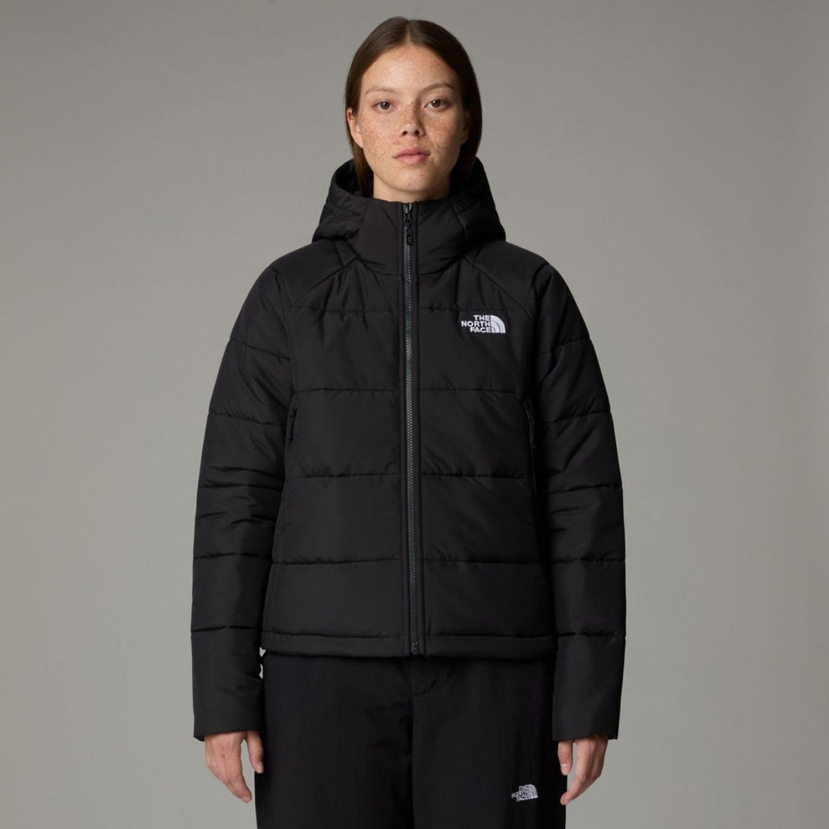 NORTH FACE DONNA GIUBBOTTO OVATTATO NERO