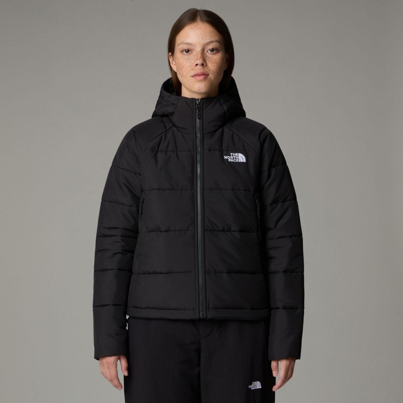 NORTH FACE DONNA GIUBBOTTO OVATTATO NERO