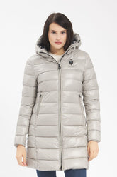 BLAUER DONNA LUNGO OVATTATO GRIGIO