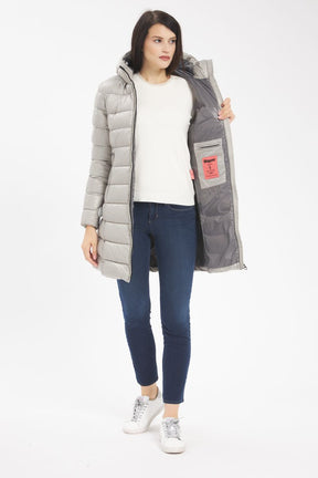 BLAUER DONNA LUNGO OVATTATO GRIGIO