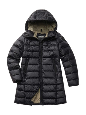 BLAUER DONNA LUNGO OVATTATO NERO