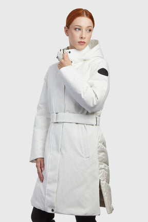 CANADIENS DONNA GIUBBOTTO MISTA/W BIANCO LUNGO