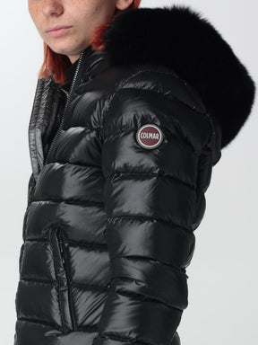 COLMAR DONNA GIUBBOTTO CORTO CON PELLICCIA NERO
